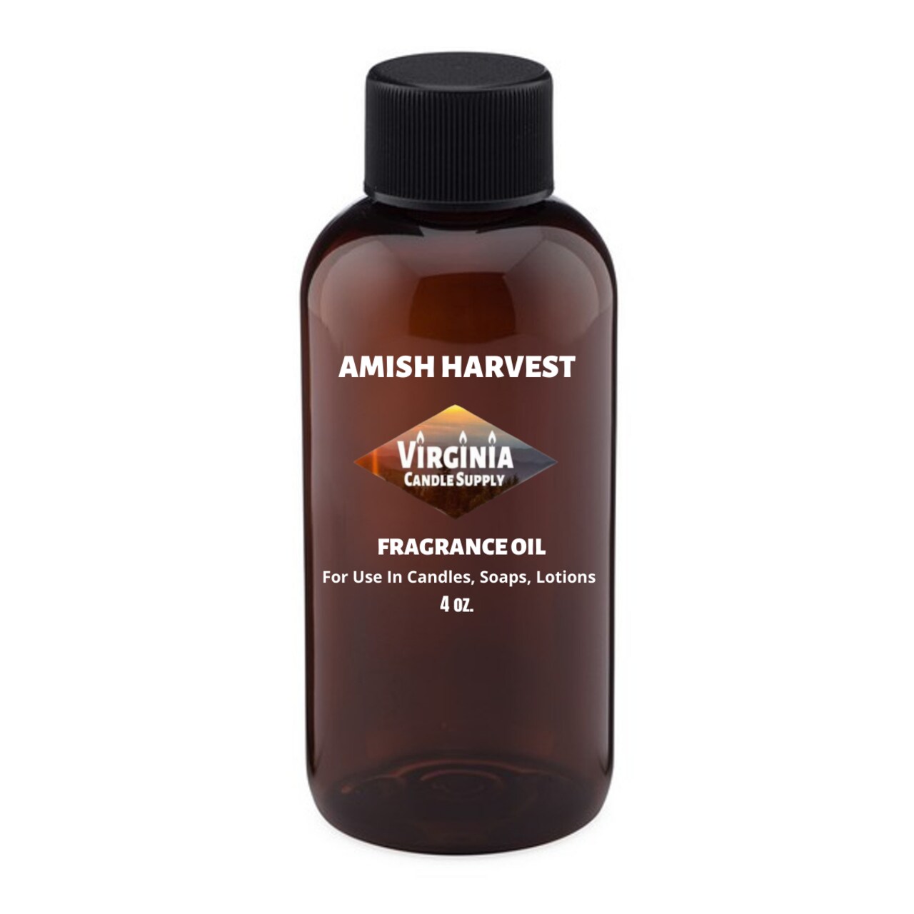 Amish Harvest Fragrance Oil (4 oz Bottle) for Candle Making, Soap